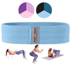Sport2People tekstilna elastika za vježbanje, S, nebo plava