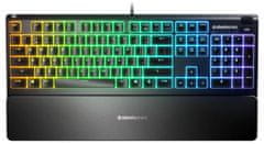 SteelSeries Apex 3 tipkovnica, RGB