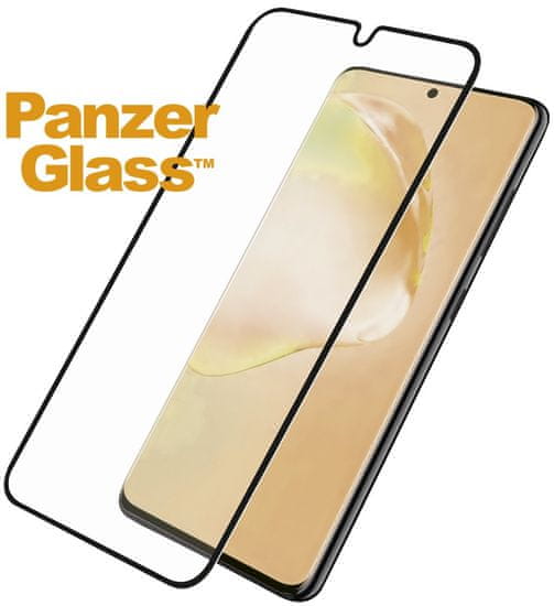 PanzerGlass Edge-to-Edge zaštitno staklo za Samsung Galaxy S20 Ultra 7224, crno (Biometric Glass)