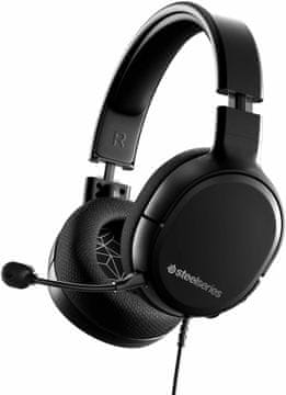 SteelSeries Arctis 1 slušalice, crne (PC, Switch, Xbox, PS4)