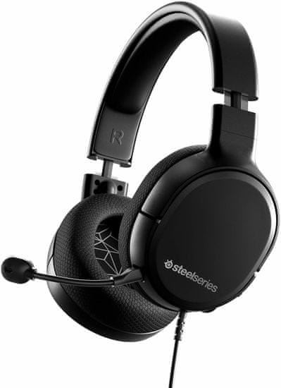 SteelSeries Arctis 1 slušalice, crne (PC, Switch, Xbox, PS4)