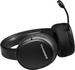 SteelSeries Arctis 1 bežične gaming slušalice, crne