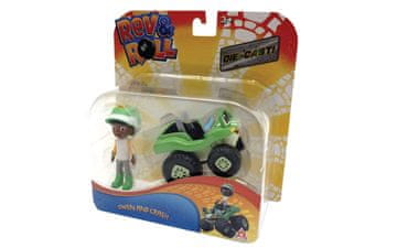 Rev&Roll Die Cast Owen and Crash figura i automobil (BL.38328)