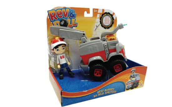 Rev&Roll Best Buddies Bo and Spritzer figurica i automobil (SET.38733)