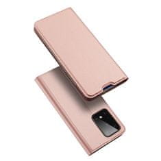 Dux Ducis Skin Pro preklopna kožna maska za Samsung Galaxy S20 Ultra, ružičasta