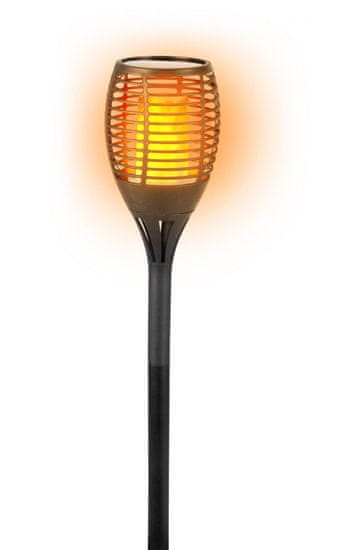 Grundig solarna vrtna svjetiljka, prirodni plamen, 77x12 cm