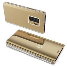 MG Clear View preklopna maska za Huawei Y5 2019, zlato