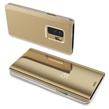MG Clear View preklopna maska za Huawei Y5 2019, zlato