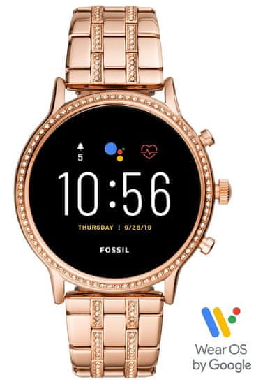 Fossil FTW6035 pametni sat, rose-gold