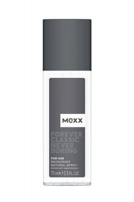Mexx Forever Classic Never Boring for Him dezodorans u spreju, 75 ml