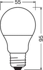Osram žarulja LEDSCLA40 5,5W/827 230VFR E27 10X1 OSRAM