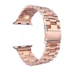 BStrap Stainless Steel Boston remen za Apple Watch 38/40/41mm, Rose Gold