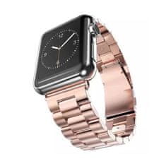 BStrap Stainless Steel Boston remen za Apple Watch 38/40/41mm, Rose Gold
