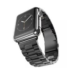 BStrap Stainless Steel Boston remen za Apple Watch 38/40/41mm, Black