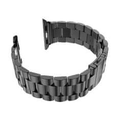 BStrap Stainless Steel Boston remen za Apple Watch 38/40/41mm, Black