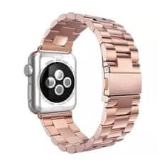 BStrap Stainless Steel Boston remen za Apple Watch 38/40/41mm, Rose Gold