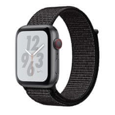 BStrap Nylon remen za Apple Watch 42/44/45mm, Black