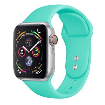 BStrap Soft Silicone remen za Apple Watch 38/40/41mm, Mint Green