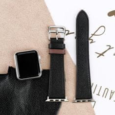 BStrap Leather Rome remen za Apple Watch 38/40/41mm, Brown