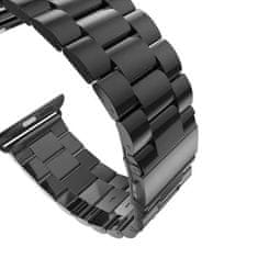 BStrap Stainless Steel Boston remen za Apple Watch 38/40/41mm, Black