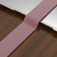 BStrap Milanese remen za Apple Watch 38/40/41mm, Rose Pink