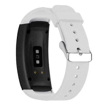 BStrap Silicone Land remen za Samsung Gear Fit 2, white