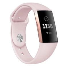 BStrap Silicone (Small) remen za Fitbit Charge 3 / 4, apricot