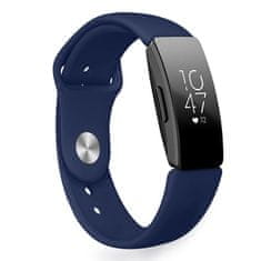 BStrap Silicone (Large) remen za Fitbit Inspire, dark blue