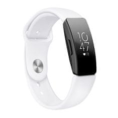BStrap Silicone (Large) remen za Fitbit Inspire, white