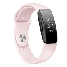 BStrap Silicone (Large) remen za Fitbit Inspire, sand pink