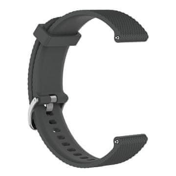 BStrap Silicone Bredon remen za Huawei Watch GT/GT2 46mm, dark gray