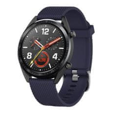 BStrap Silicone Bredon remen za Huawei Watch GT/GT2 46mm, dark blue