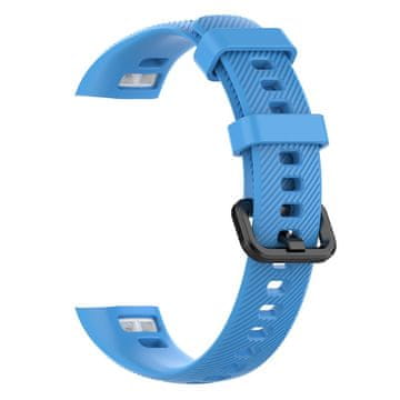 BStrap Silicone Line remen za Honor Band 4, light blue