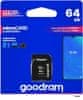 GoodRam memorijska kartica microSD 64GB 100MB/s + SD adapter (500307)