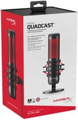 HyperX Quadcast mikrofon (HX-MICQC-BK)