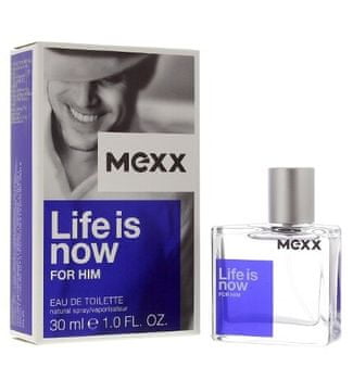 Mexx Life Is Now For Him toaletna voda, 30 ml