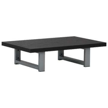 Vidaxl Kupaonski namještaj crni 60 x 40 x 16,3 cm