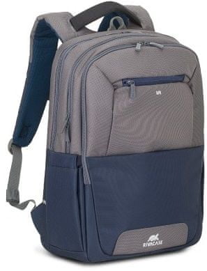 RivaCase 7777 ruksak, 43,9 cm (17.3''), sivo-plava