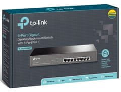 TP-Link TL-SG1008MP, PoE+, 8-portna gigabitna mrežna sklopka