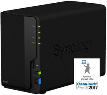 Synology NAS poslužitelj DS218, za 2 diska