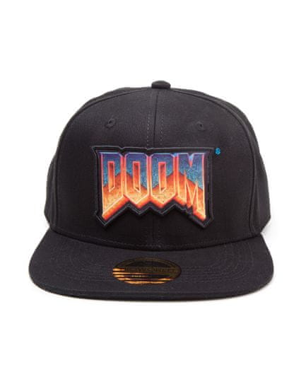 Difuzed Doom: Logo Snapback Cap kapa sa šiltom