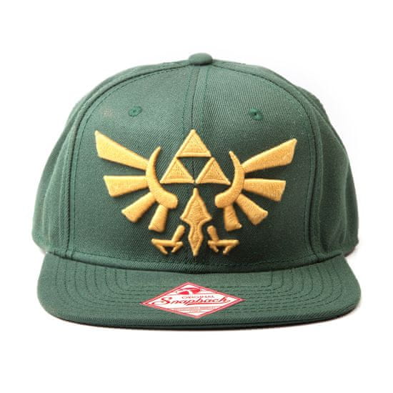 Difuzed Zelda: Twilight Princess, Snapback With Golden Triforce Logo kapa sa šiltom
