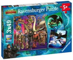 Ravensburger Kako izdresirati zmaja, 3 3x49