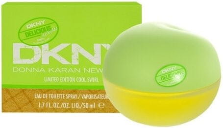 DKNY Delicious Delights Cool Swirl toaletna voda, 50 ml