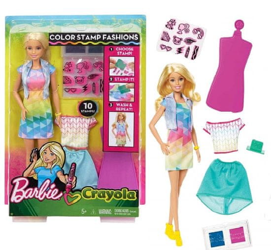Barbie crayola sale
