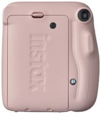 FujiFilm Instax Mini 11 fotoaparat, svijetlo rozi
