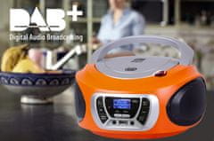 CMP 510 Boombox CD player, narančasti