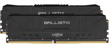 Crucial Ballistix 32GB Kit (2x16GB), DDR4, 3600MHz, DIMM, CL16 memorija, crna (BL2K16G36C16U4B)
