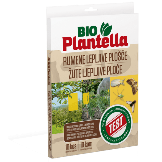 Bio Plantella žute ljepljive ploče, 10 kom