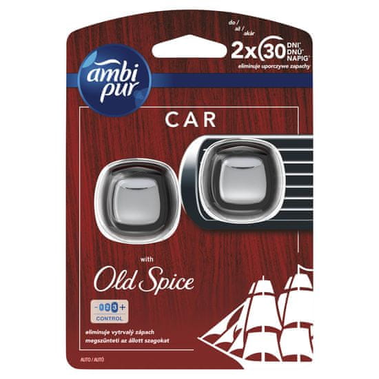 Ambi Pur osvježivač zraka za automobile Old Spice, 2 komada